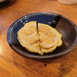 やきとり ふなちゅう - 辛子蓮根の味見サービス