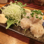 やきとり ふなちゅう - 「元祖チキンシュウマイ」