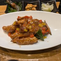 豊栄 - 豚肉の台湾BBQ炒め①