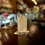 ブルーラベル - Kさんの1杯めはジンフィズを飲んでるつもりでレモンスカッシュ♪  もちろんノンアル(^^)
