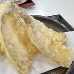 食事処 万祝 - キスの天ぷら