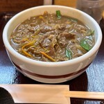 つきろう - 特製カレーうどん(1,110円)
麺2玉まで追加無料
肉追加(+600円)