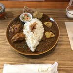 はらっぱカレー店 - ２種あいがけカレー