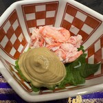 廻転とやま鮨 - 蟹味噌