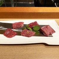 日本焼肉はせ川 表参道店 - お肉、和牛四種