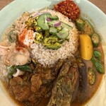 キッチン アンド カリー - 【４種盛りカレー】