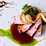 DANz restaurant - 北海道神威豚のローストワイルドライス