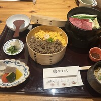 すき焼きと牛まぶし ももしき - 