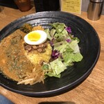 SPICY CURRY 魯珈 - ろかプレート（野菜コルマカレー）1,250円
