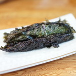 郷土料理 しまや - 茄子味噌の紫蘇巻き