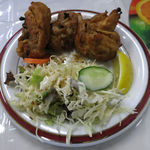 アッバシ - チキンティッカ 3ピース 400円