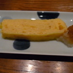 松栄 - お口直しでしょうか焼きたての玉子焼き