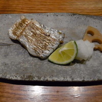 松栄 恵比寿本店 - 焼き物は太刀魚