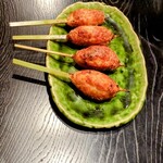 炭火焼 とりぞう - つくね  ( 塩 )