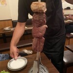 シュラスコ 肉寿司食べ放題 夜景肉バル サルーテジャポン - 