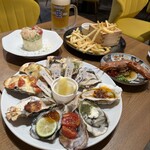 #カキもビールも生がスキ。 船橋駅前店 - 