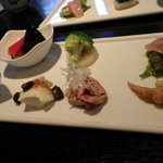 鎌倉 松原庵 - ７種の前菜盛合わせ