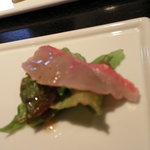 鎌倉 松原庵 - 金目鯛のカルパッチョ