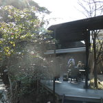 鎌倉 松原庵 - テラス席