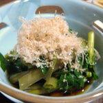 ふく田 - 花わさびのおしたし