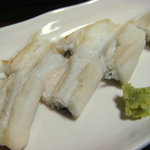 ふく田 - 穴子白焼き