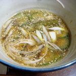 ふく田 - つけ麺のつけ汁