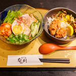 肉と魚とめん料理が充実している店 なにがし 一宮店 - 