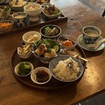平和的ごはん パドマ - Calm Lunch Set plate（おだやかごはんプレート）