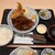 こだわりとんかつ かつき亭 - 料理写真:トンテキ定食　単品エビフライ