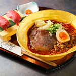 Halal Wagyu Spicy Miso Ramen （Sushi set）
