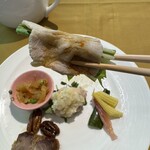 コンチネンタルルーム - 豚肉、香味醤油漬け