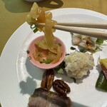 コンチネンタルルーム - クラゲの冷菜