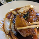 東菜館純ちゃん - 豚バラです。