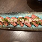 魚菜屋YAmA - 和牛イチボたたきぽんず