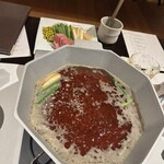 界 津軽 - 鮪のねぎま鍋