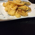 さぶろー - イカ下足の天ぷら