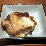 鮓職人 秦野よしき - 豆腐の味噌漬け