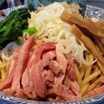 豚骨一燈 - 煮干和えそば中盛