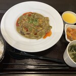 CHINESE DINING 瑞 - 【咖哩炒鶏片】アレルギー対応ランチ定食