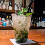 バー ル・ルフュージュ - ミント　ノンアルカクテル　ノンアルジンがベース　自家製ジンジャーシロップ