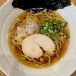 鶏専門 らーめん銀 - 復興の輪島（サクラ醤油ラーメン）限定　600円