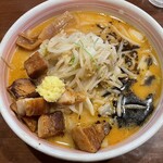麺屋 おざわ - 生姜付き味噌ラーメン