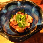 立ち飲み ひとよ - まぐろトロ先ポン酢