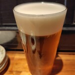 立ち飲み ひとよ - 生ビール