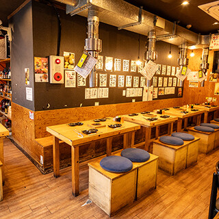 明るい雰囲気と気さくな接客◆宴会や仕事帰りの利用にもおすすめ