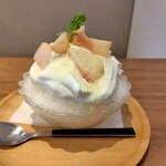 喫茶のすみれ - 料理写真:横からの図