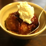 茶房 武蔵野文庫 - 某国営放送情報番組で紹介され全国区になった「焼きりんご」（期間限定）