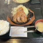 ゆうたく - ★十勝トンテキ定食 ライス大盛 キャベツ普通、1,250円