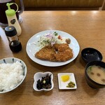 Ryotei Mikado - Aji Fry and Chicken Katsu Set Meal