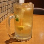 ティークロッシング - 永田町ハイボール 中 550円。